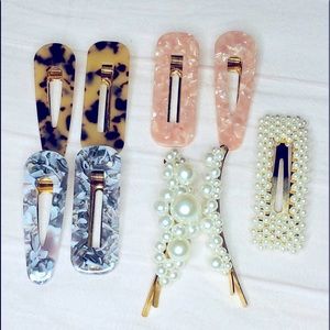 9 pc Hair Clips